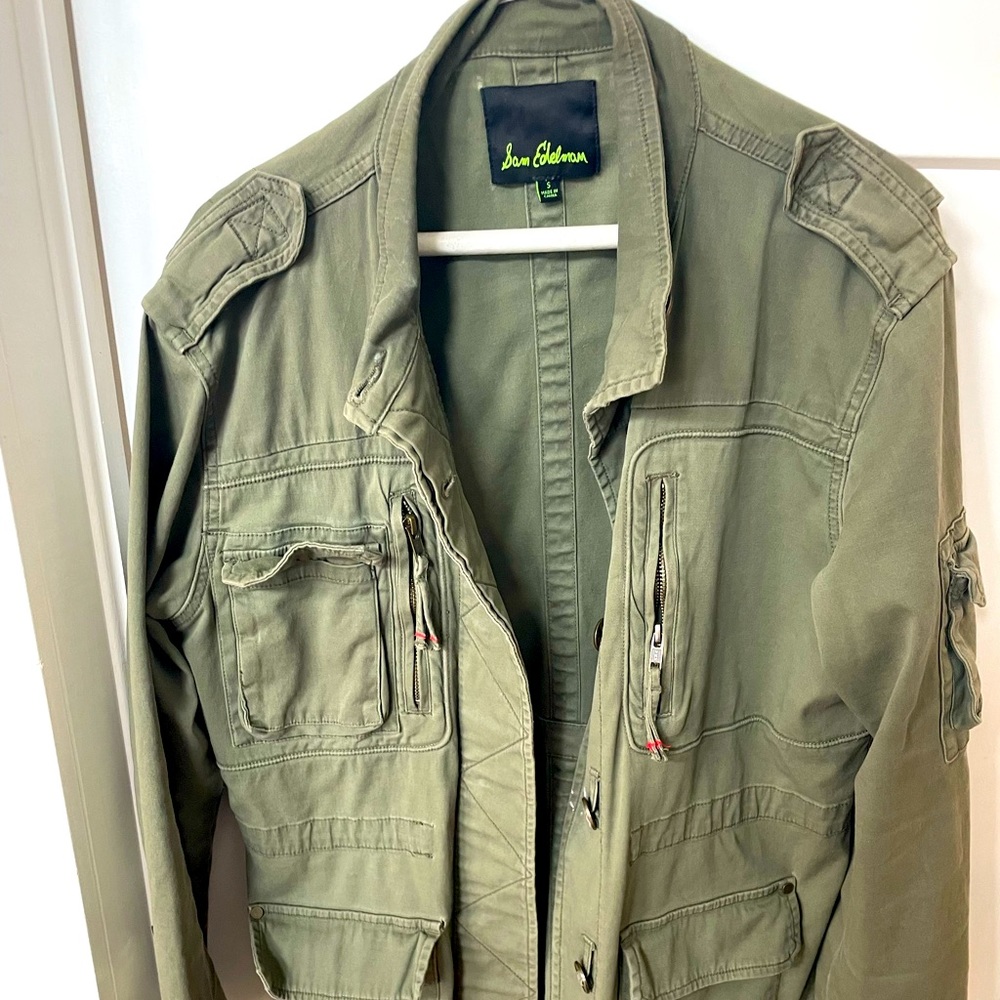 Sam Edelman Green Army Jacket